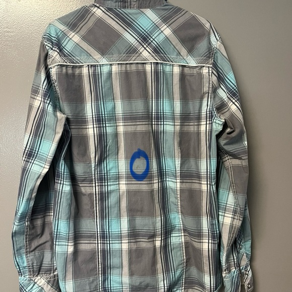 BKE Athletic Fit Pearl Snap Large - Picture 4 of 5